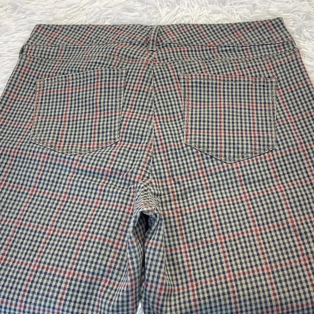 Code Bleu CHELSEA  CLASSIC STRIGHT Checkered JEANS SIZE 12